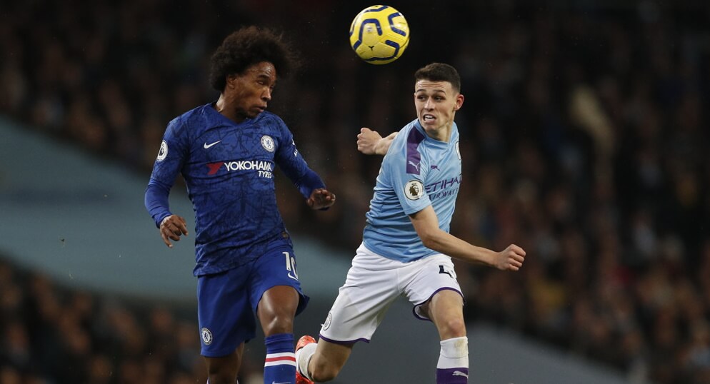 Gameweek 34 Weekly Rankings Willian of Chelsea and Phil Foden