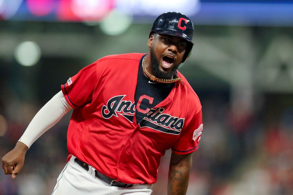 Franmil Reyes on Cleveland Indians' offense: 'We're going to be all right'  after his home run vs. Cincinnati 