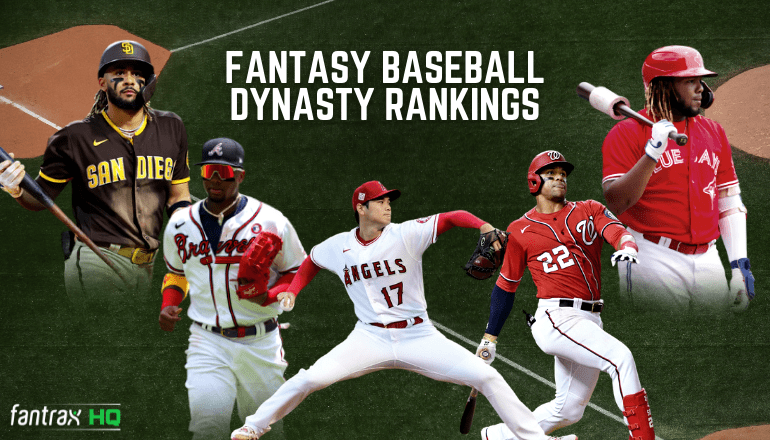 Top-500 Fantasy Baseball Dynasty Rankings: January 2022