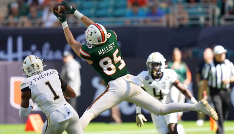 Will Mallory College Fantasy Football Tight End Sleepers