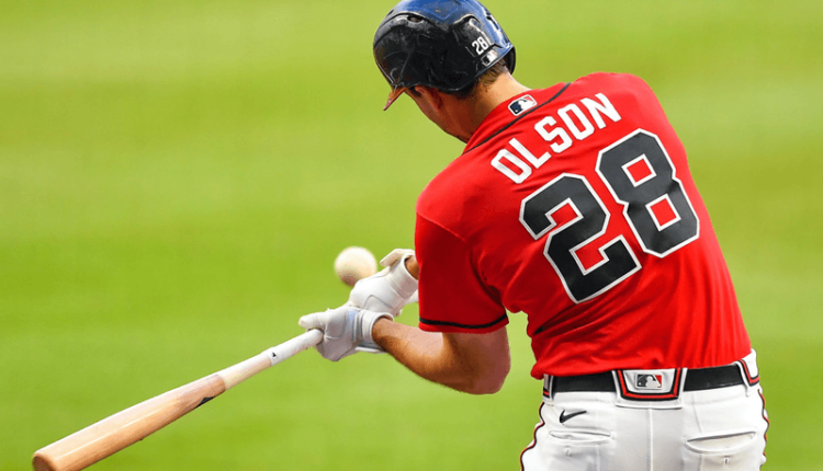Matt Olson 2024 Fantasy Baseball First Base Rankings OBP leagues