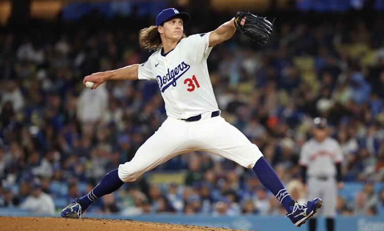 Tyler Glasnow Dodgers Weekly Starting Pitcher Rankings